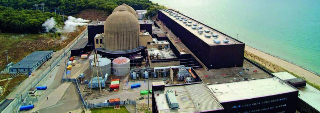 Nuclear Plant Drone image